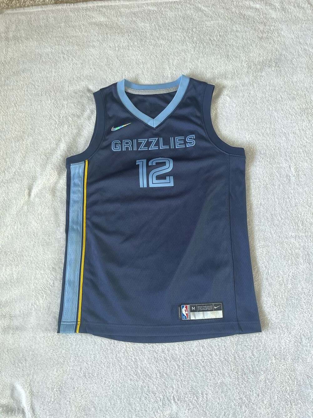 Nike Memphis Grizzlies Ja Morant #12 NBA 75th Anniversary Icon Edition Swingman